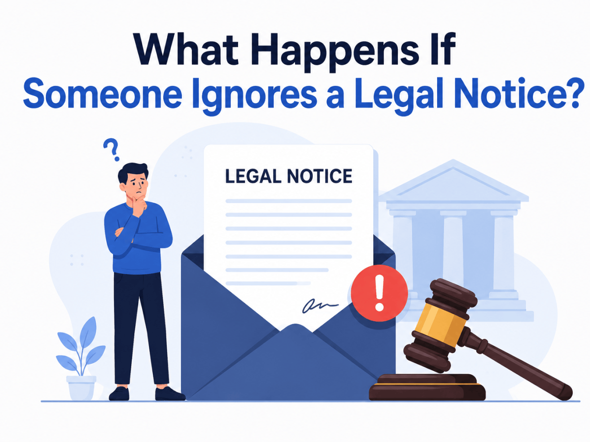 What Happens If Someone Ignores a Legal&nbsp;Notice?